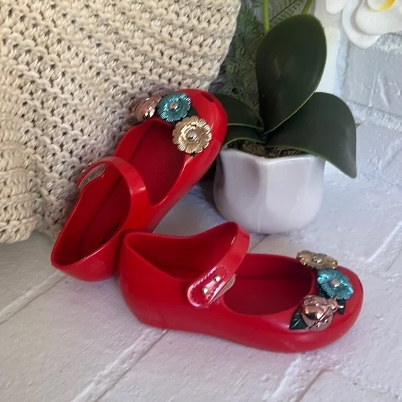 Mini Melissa Shoes Mini Melissa Ultragirl X Bb In Red Jelly